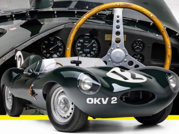 Sir Stirling Moss Drove This 1954 Jaguar D-Type At Le Mans