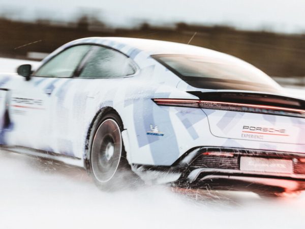 Porsche Taycan GTS Sets EV Drifting Record On Ice Because It Can